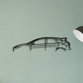 Focus RS Classic Silhouette Metal Wall Art - Tinvibe