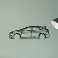Focus RS 3 Classic Silhouette Metal Wall Art - Tinvibe