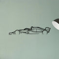 Formula ONE F1 Classic Silhouette Metal Wall Art - Tinvibe