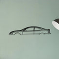 GTO 2006 Classic Silhouette Metal Wall Art - Tinvibe
