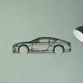 GT Continental 2 Classic Silhouette Metal Wall Art - Tinvibe