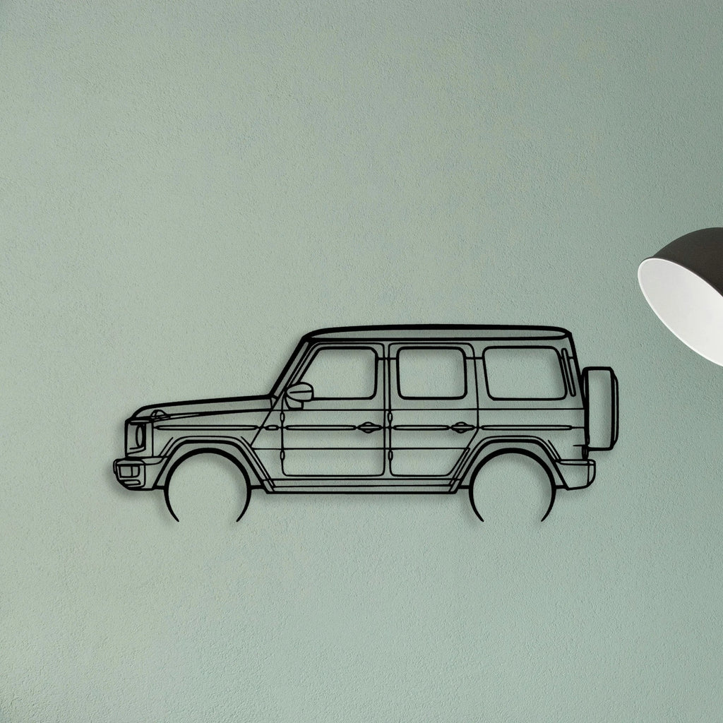 G Class 2020 Classic Silhouette Metal Wall Art - Tinvibe