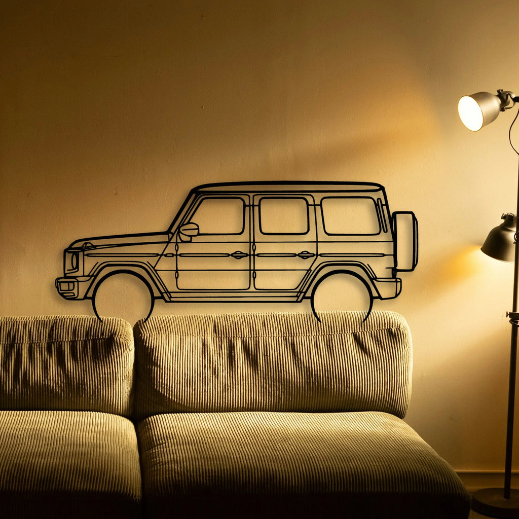 G Class 2020 Classic Silhouette Metal Wall Art - Tinvibe