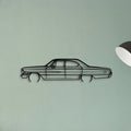 Galaxie 500XL Classic Silhouette Metal Wall Art - Tinvibe