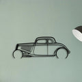 Highboy 1934 Classic Silhouette Metal Wall Art - Tinvibe