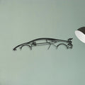 Huracan Performante 2018 Classic Silhouette Metal Wall Art - Tinvibe