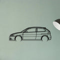Ibiza 2006 Classic Silhouette Metal Wall Art - Tinvibe