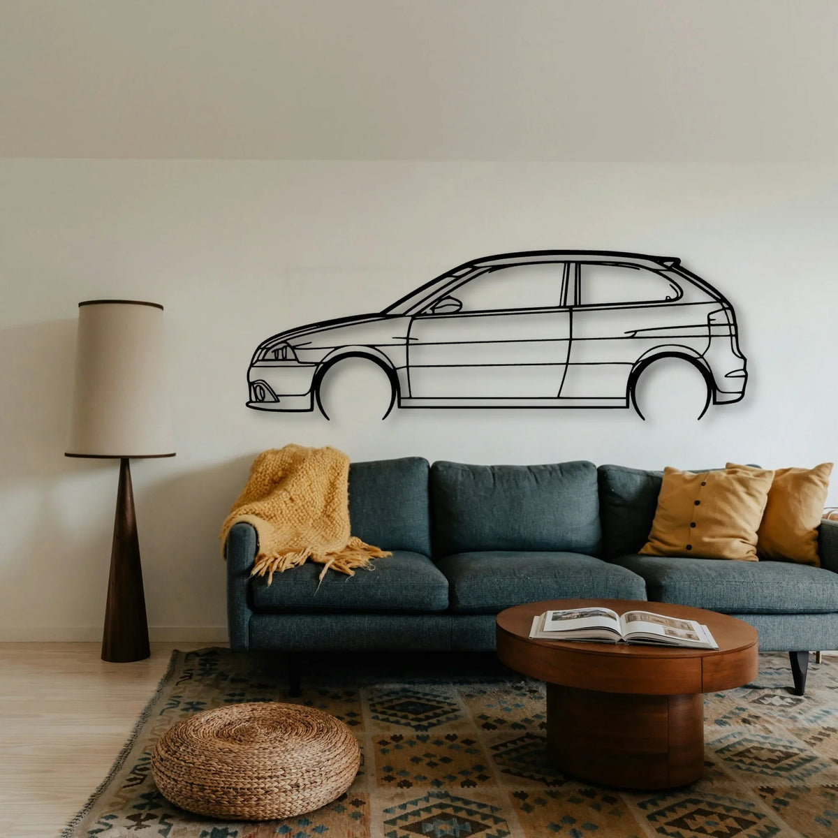 Ibiza 2006 Classic Silhouette Metal Wall Art - Tinvibe