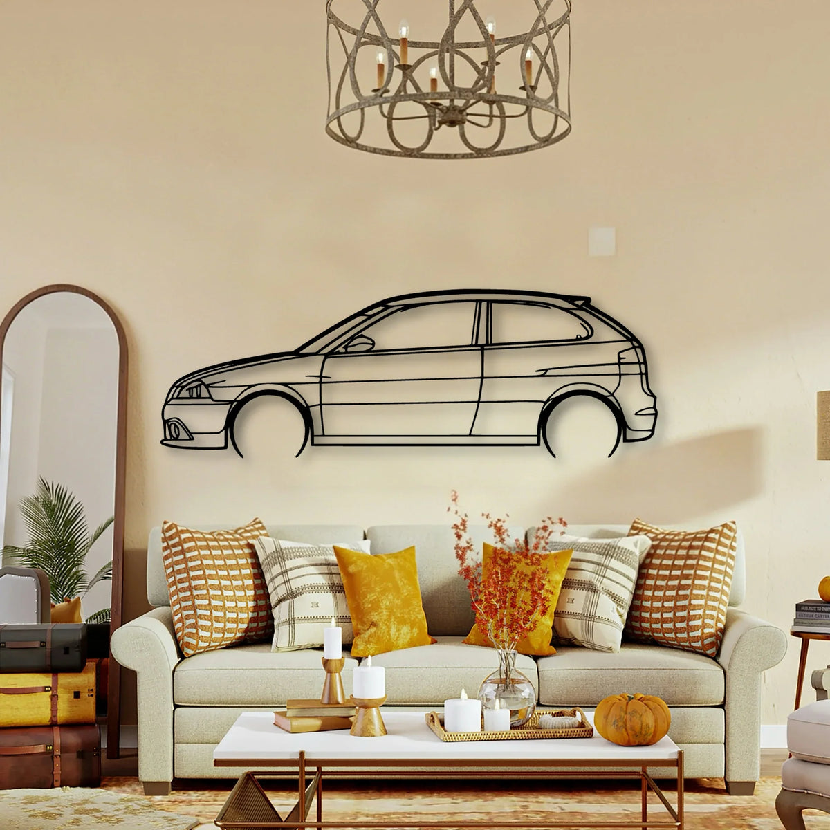 Ibiza 2006 Classic Silhouette Metal Wall Art - Tinvibe