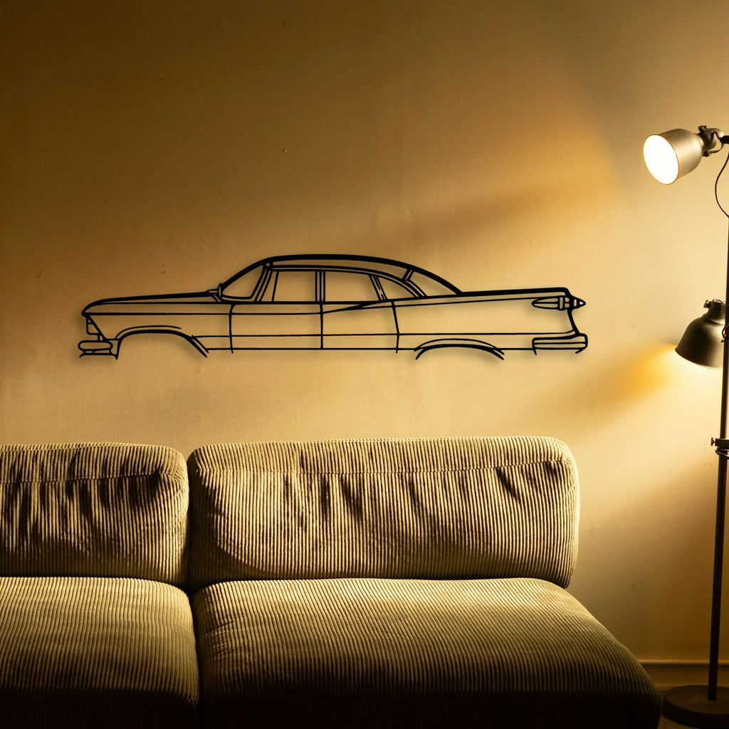 Imperial 1957 Classic Silhouette Metal Wall Art - Tinvibe