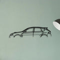 Impreza WRX STI GR Classic Silhouette Metal Wall Art - Tinvibe