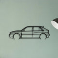 Integrale 2 Classic Silhouette Metal Wall Art - Tinvibe