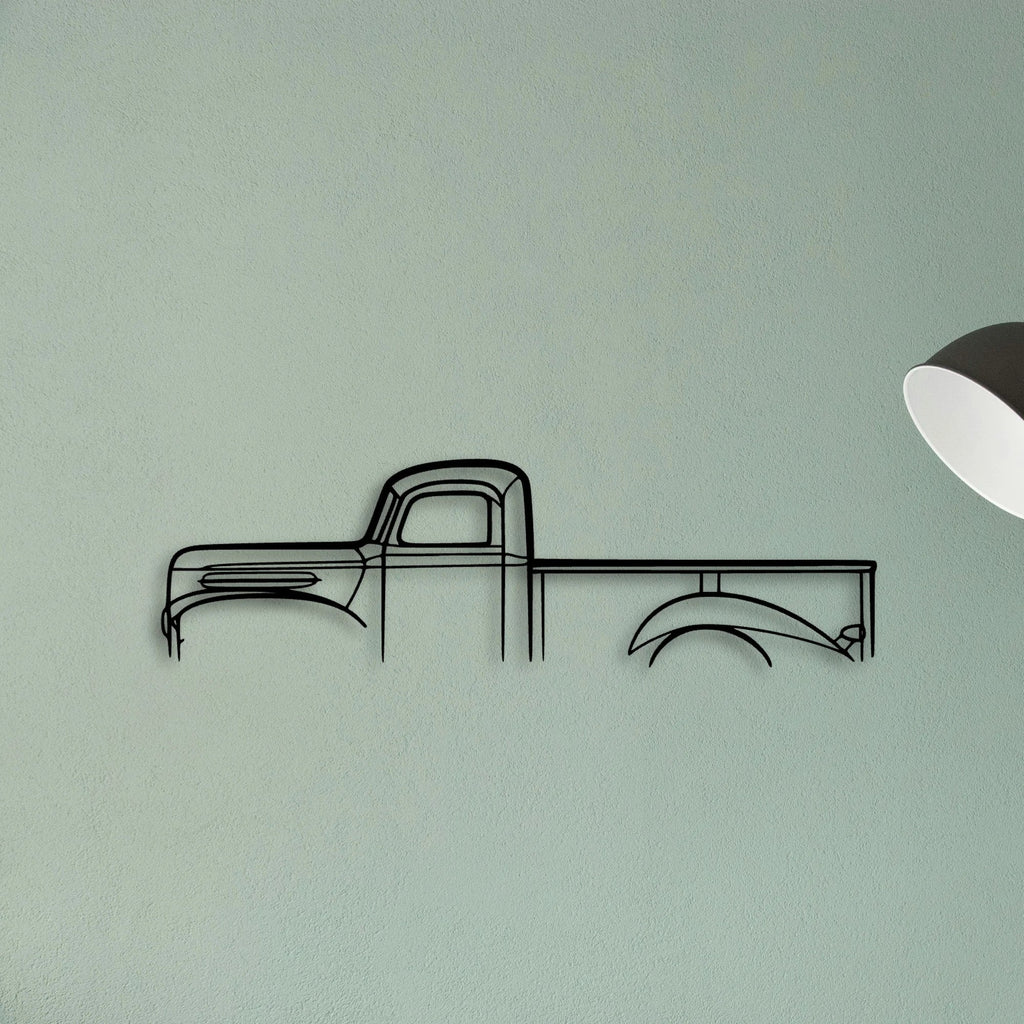 Jalibar 1974 Classic Silhouette Metal Wall Art - Tinvibe