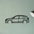 Kamiq Classic Silhouette Metal Wall Art - Tinvibe