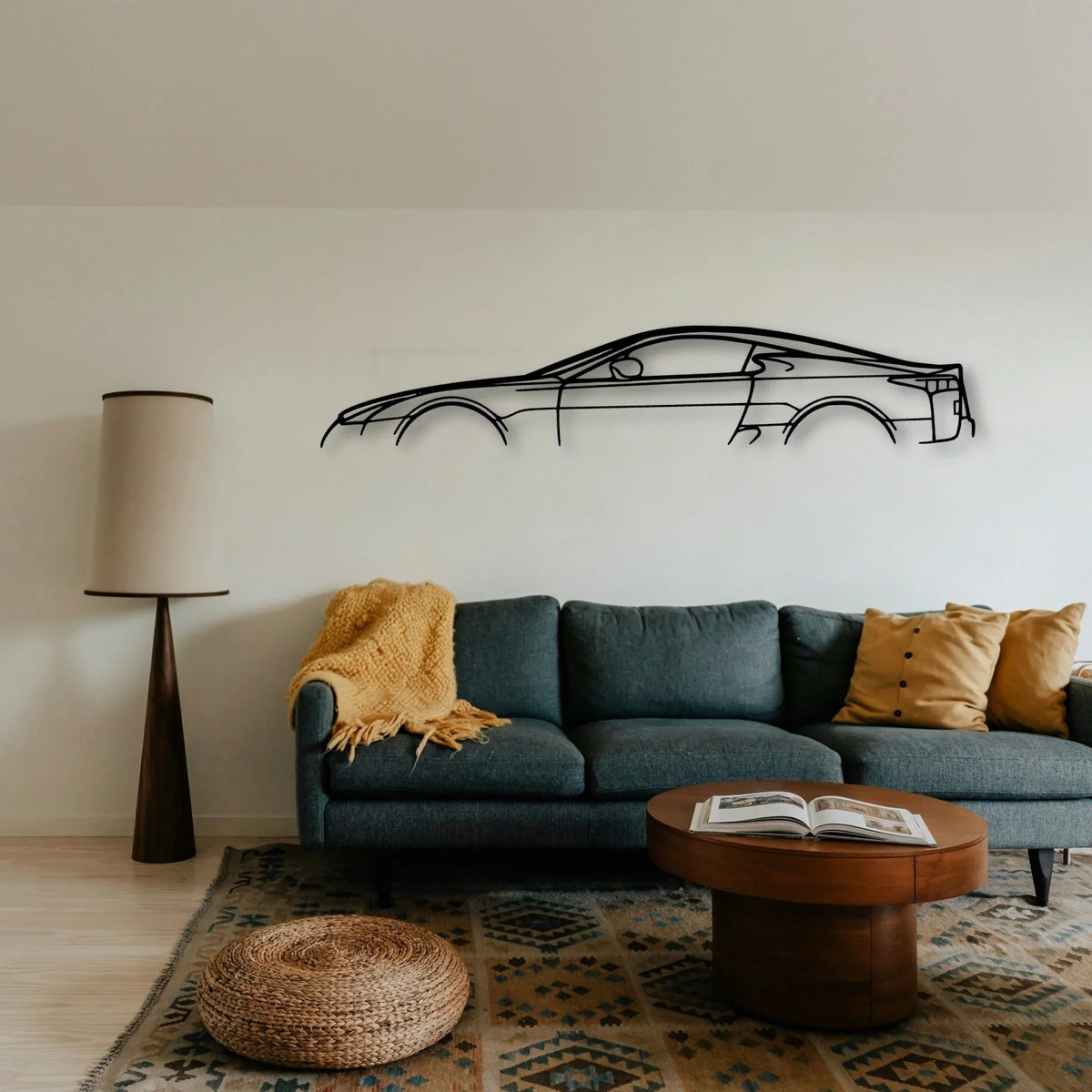 LFA 2012 Classic Silhouette Metal Wall Art - Tinvibe