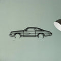 Lemans 1973 Classic Silhouette Metal Wall Art - Tinvibe