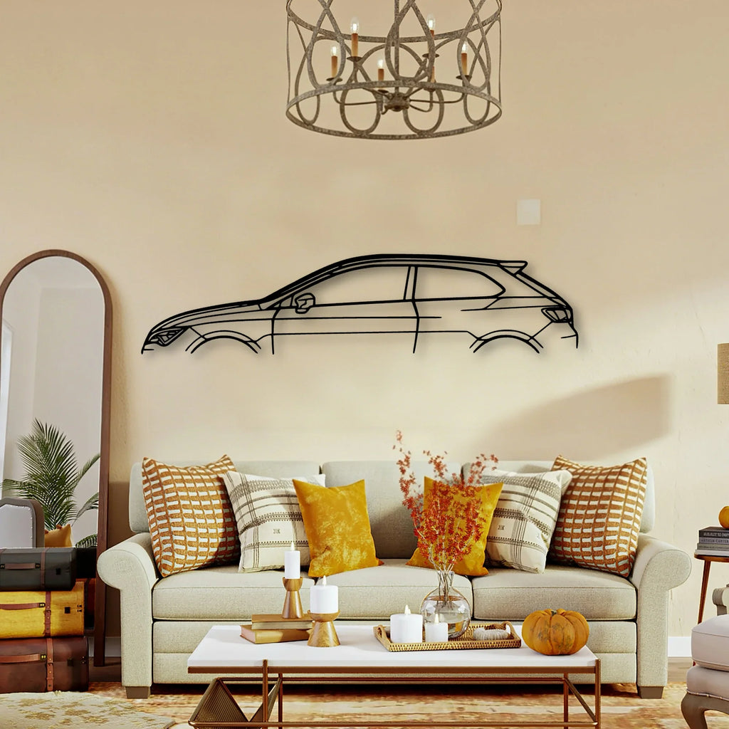 Leon FR 2017 Classic Silhouette Metal Wall Art - Tinvibe
