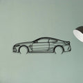 M8 Competition Classic Silhouette Metal Wall Art - Tinvibe