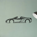 MP4 12C Spider Classic Silhouette Metal Wall Art - Tinvibe