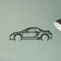 MR2 2005 Classic Silhouette Metal Wall Art - Tinvibe