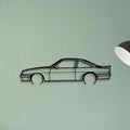 Manta GSI 1988 Classic Silhouette Metal Wall Art - Tinvibe