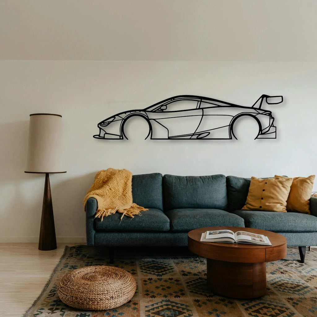 MCL GT3 Classic Silhouette Metal Wall Art - Tinvibe