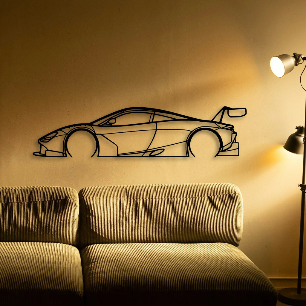 MCL GT3 Classic Silhouette Metal Wall Art - Tinvibe