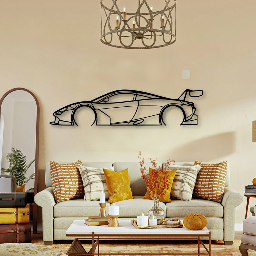 MCL GT3 Classic Silhouette Metal Wall Art - Tinvibe