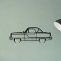 Metropolitan 1960 Classic Silhouette Metal Wall Art - Tinvibe