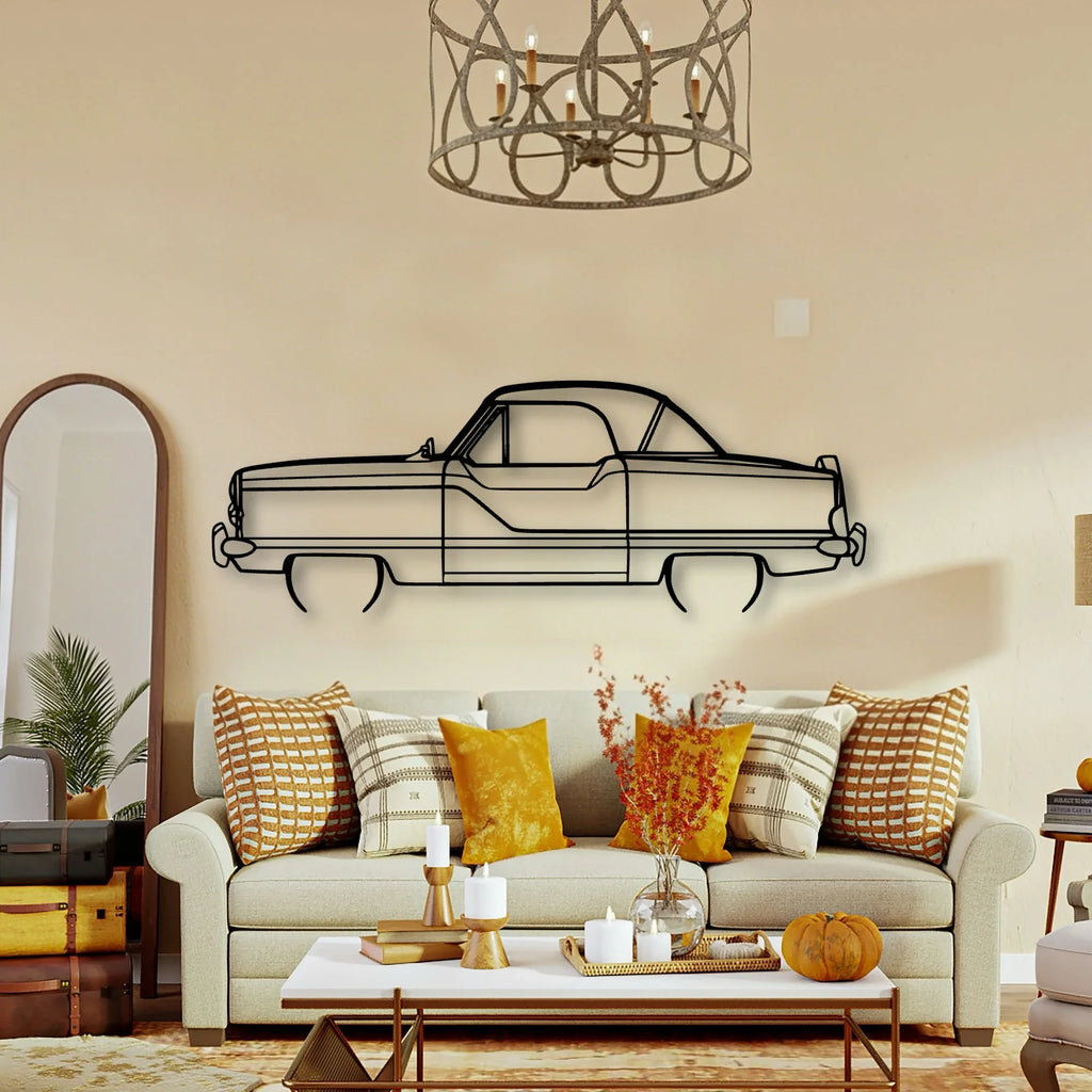 Metropolitan 1960 Classic Silhouette Metal Wall Art - Tinvibe