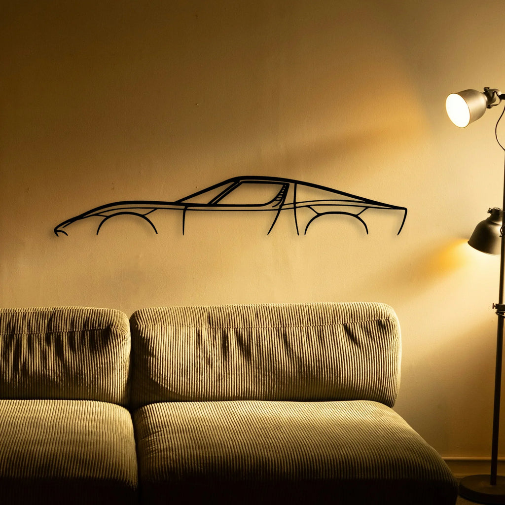 Miura Classic Silhouette Metal Wall Art - Tinvibe