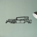 Model 43 1931 Classic Silhouette Metal Wall Art - Tinvibe