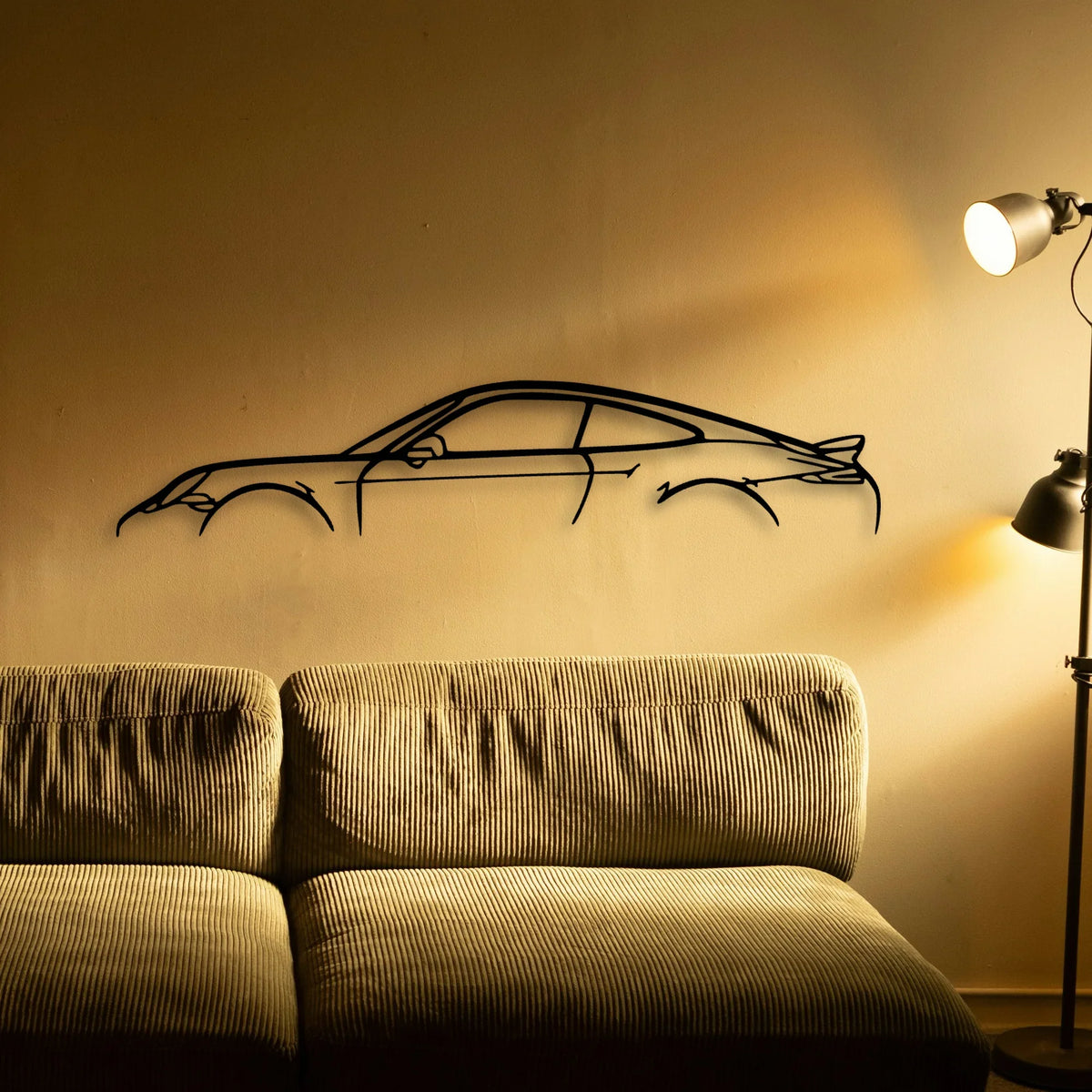 P Generation 7 Classic Silhouette Metal Wall Art - Tinvibe