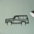 Patrol GQ 1988 Classic Silhouette Metal Wall Art - Tinvibe