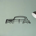 Phaeton 1930 Classic Silhouette Metal Wall Art - Tinvibe