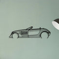 Prowler Classic Silhouette Metal Wall Art - Tinvibe