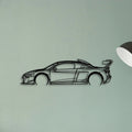 R8 LMS GT2 Classic Silhouette Metal Wall Art - Tinvibe