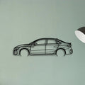 RS3 2022 Classic Silhouette Metal Wall Art - Tinvibe