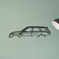 Range SVR Classic Silhouette Metal Wall Art - Tinvibe