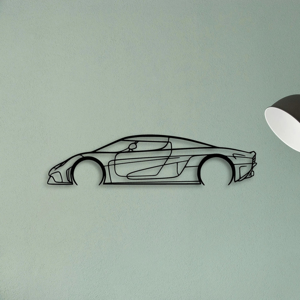 Regera Classic Silhouette Metal Wall Art - Tinvibe