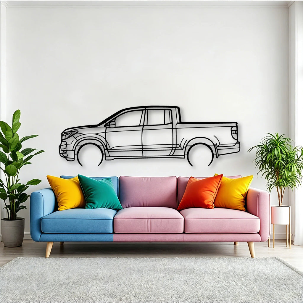 Ridgeline 2022 Classic Silhouette Metal Wall Art - Tinvibe
