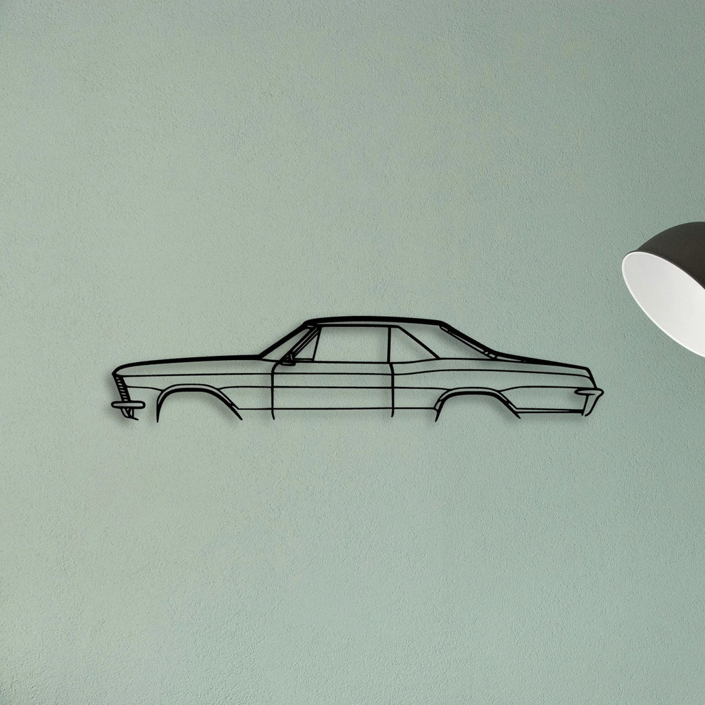 RIV Classic Silhouette Metal Wall Art - Tinvibe