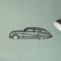 Roadmaster 1948 Classic Silhouette Metal Wall Art - Tinvibe