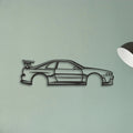 SKYLINE Classic Silhouette Metal Wall Art - Tinvibe