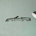 SL Class R129 Classic Silhouette Metal Wall Art - Tinvibe