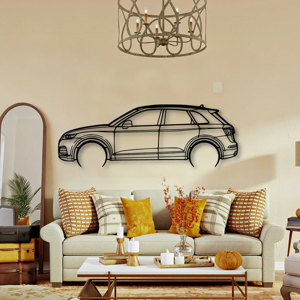 SQ5 2018 Classic Silhouette Metal Wall Art - Tinvibe