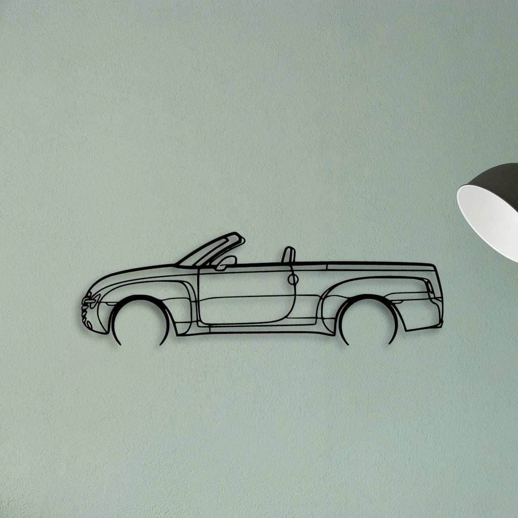 SSR 2 Classic Silhouette Metal Wall Art - Tinvibe