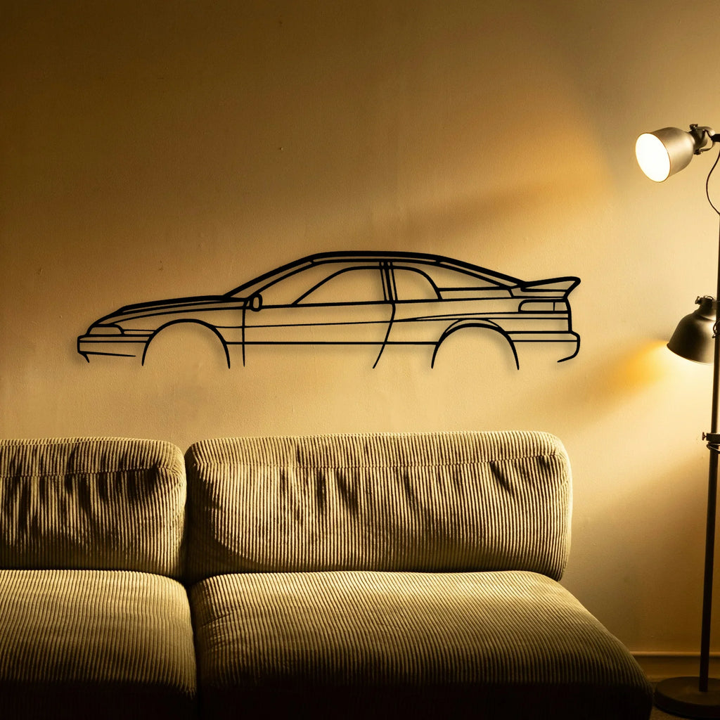 SVX Classic Silhouette Metal Wall Art - Tinvibe