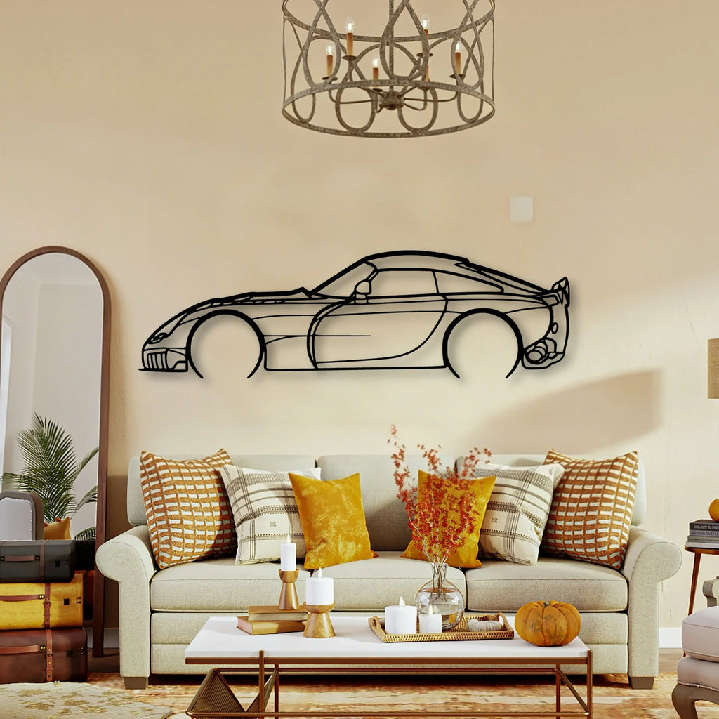 Sagaris 2005 Classic Silhouette Metal Wall Art - Tinvibe