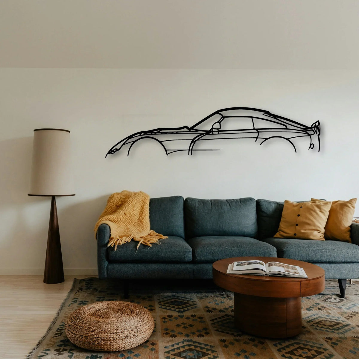 Sagaris 2006 Classic Silhouette Metal Wall Art - Tinvibe
